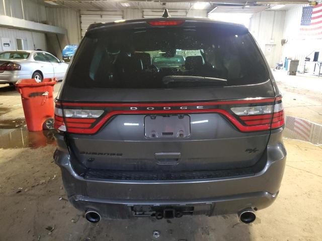 1C4SDJCT6JC371849 - 2018 DODGE DURANGO R/T GRAY photo 6