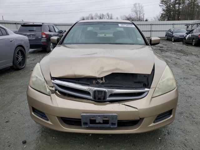 1HGCM55456A016564 - 2006 HONDA ACCORD LX GOLD photo 5