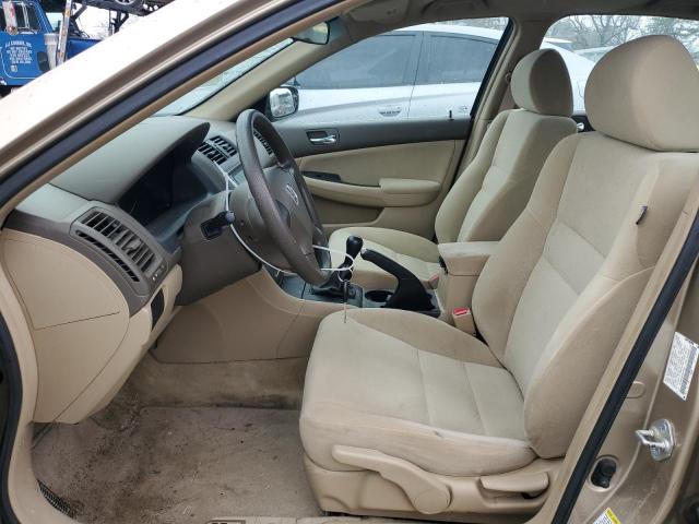 1HGCM55456A016564 - 2006 HONDA ACCORD LX GOLD photo 7