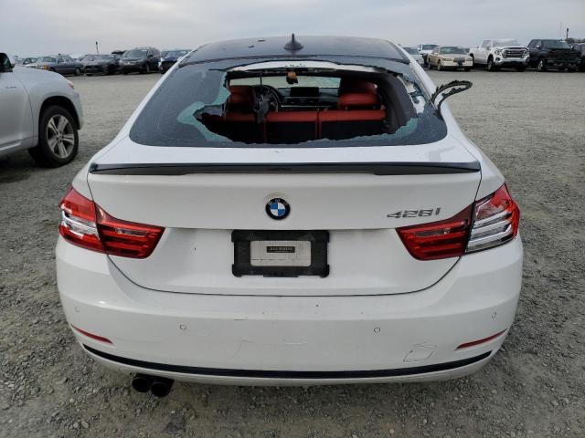 WBA4A9C52GG695624 - 2016 BMW 428 I GRAN COUPE SULEV WHITE photo 6