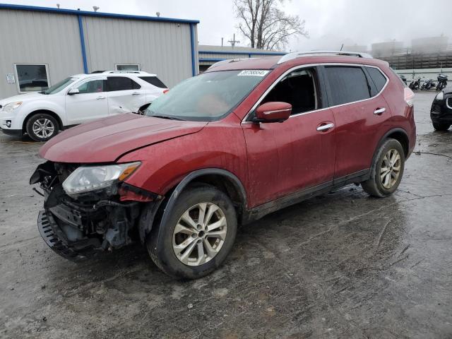 KNMAT2MV2FP588061 - 2015 NISSAN ROGUE S RED photo 1