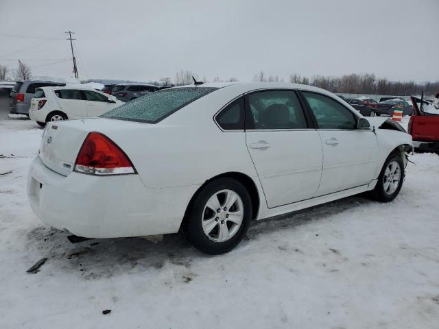 2G1WF5E30D1254397 - 2013 CHEVROLET IMPALA LS WHITE photo 3