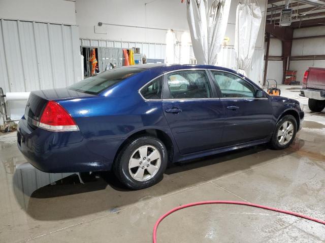 2G1WF5EK7B1235687 - 2011 CHEVROLET IMPALA LS BLUE photo 3