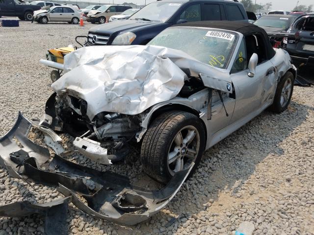 WBACN33421LM02355 - 2001 BMW Z3 2.5 BLUE photo 2