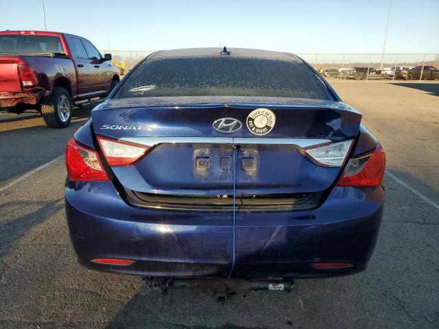 5NPEB4AC2DH695512 - 2013 HYUNDAI SONATA GLS BLUE photo 6