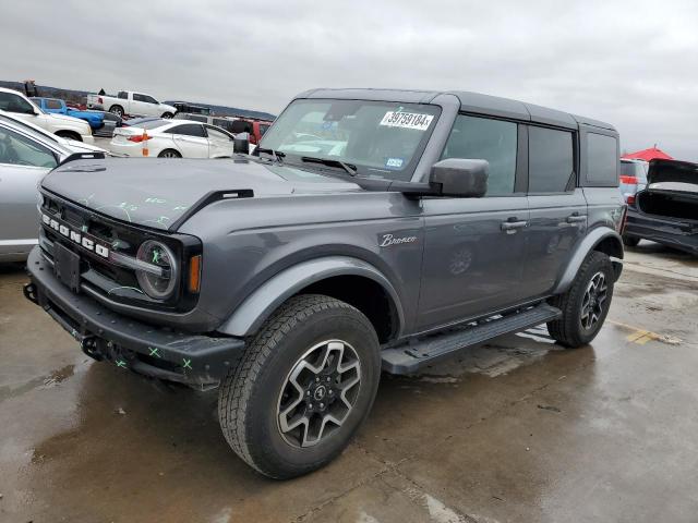 1FMEE5BP3MLA67982 - 2021 FORD BRONCO BASE GRAY photo 1