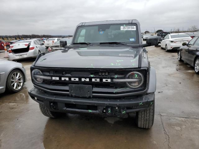 1FMEE5BP3MLA67982 - 2021 FORD BRONCO BASE GRAY photo 5