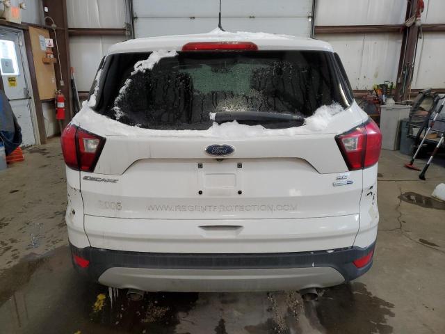 1FMCU9GD8KUB40724 - 2019 FORD ESCAPE SE WHITE photo 6