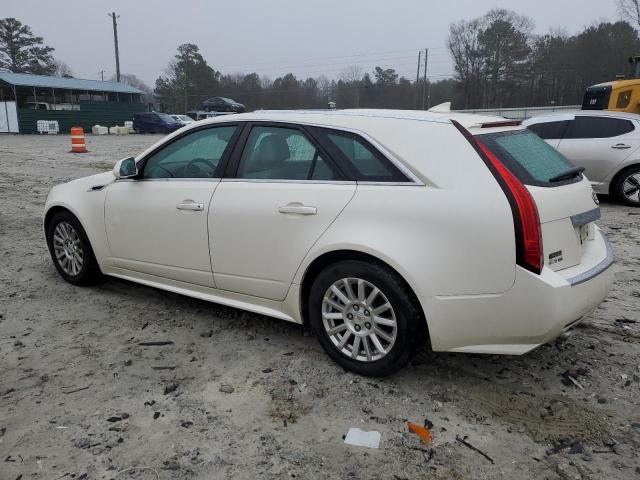 1G6DA8E5XC0156863 - 2012 CADILLAC CTS WHITE photo 2