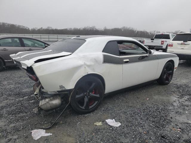 2C3CDYAGXEH204274 - 2014 DODGE CHALLENGER SXT WHITE photo 3