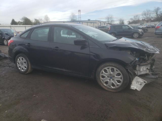 1FAHP3F2XCL157763 - 2012 FORD FOCUS SE BLACK photo 4