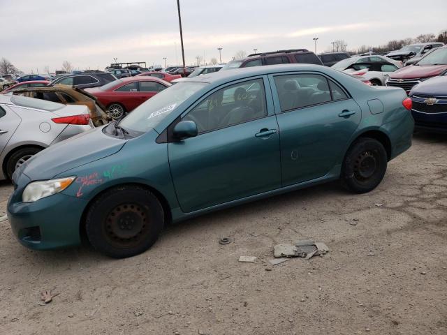 1NXBU40E89Z130304 - 2009 TOYOTA COROLLA BASE GREEN photo 1