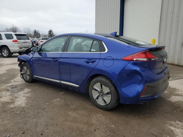 KMHC75LC2LU231616 - 2020 HYUNDAI IONIQ SE BLUE photo 2