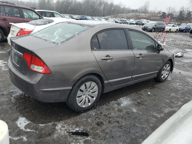 19XFA16599E018582 - 2009 HONDA CIVIC LX TAN photo 3