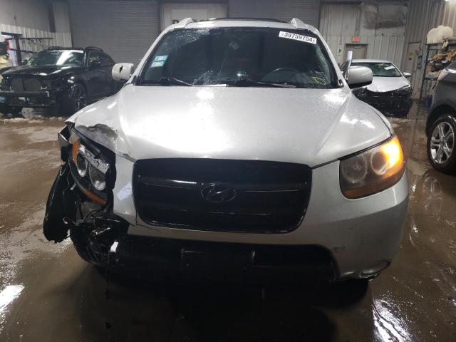 5NMSH73E97H068356 - 2007 HYUNDAI SANTA FE SE SILVER photo 5