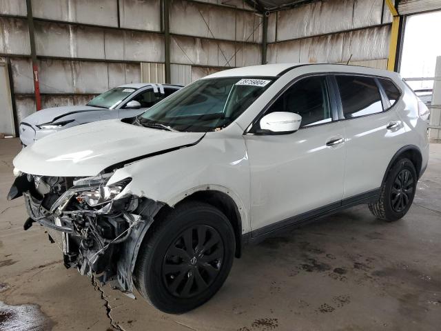 KNMAT2MV9FP571371 - 2015 NISSAN ROGUE S WHITE photo 1