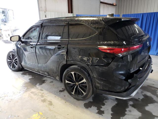 5TDKDRBH0PS510120 - 2023 TOYOTA HIGHLANDER L BLACK photo 2