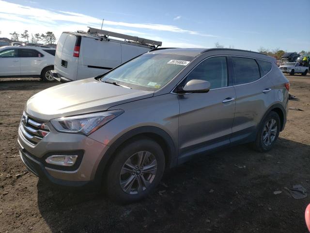 5XYZU3LB0FG251114 - 2015 HYUNDAI SANTA FE GRAY photo 1