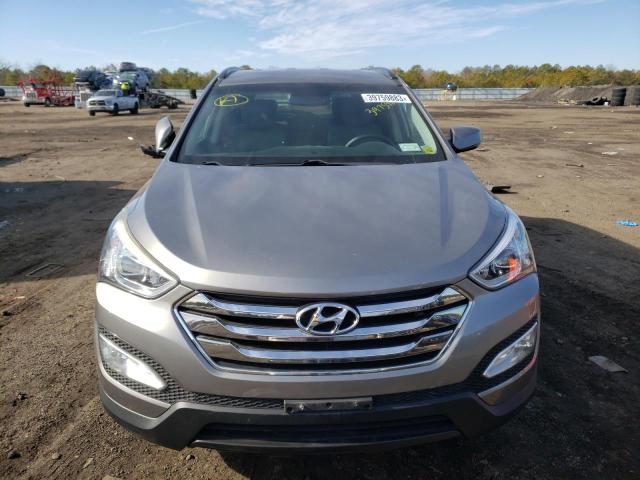 5XYZU3LB0FG251114 - 2015 HYUNDAI SANTA FE GRAY photo 5