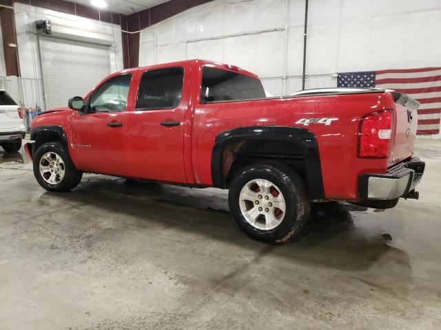 2GCEK13M271525869 - 2007 CHEVROLET 1500 K1500 CREW CAB RED photo 2