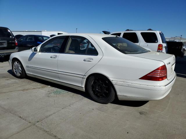 WDBNF67J66A475188 - 2006 MERCEDES-BENZ S 350 WHITE photo 2