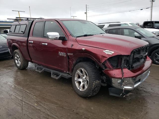 1C6RR7JTXHS515819 - 2017 RAM 1500 LARAMIE MAROON photo 4