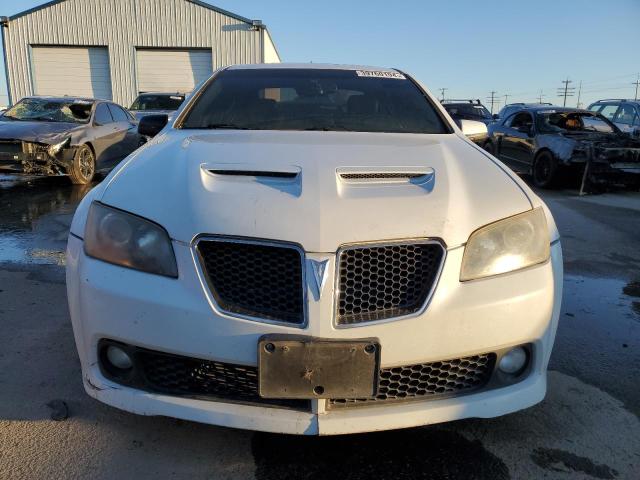 6G2ER57728L134912 - 2008 PONTIAC G8 WHITE photo 5