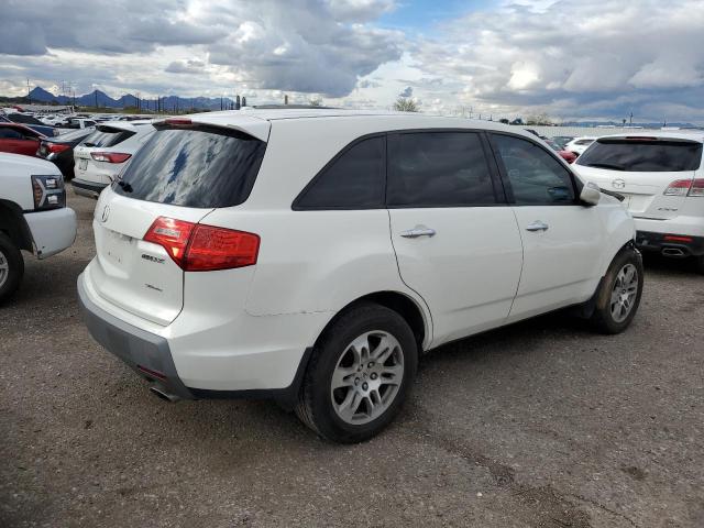 2HNYD28669H514739 - 2009 ACURA MDX TECHNOLOGY WHITE photo 3