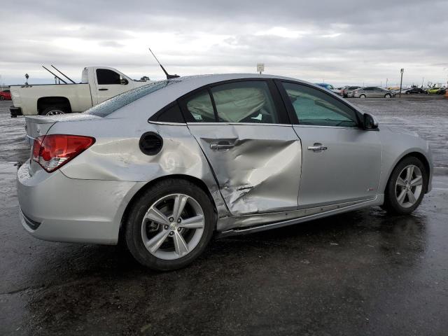 1G1PE5SB7D7123196 - 2013 CHEVROLET CRUZE LT SILVER photo 3