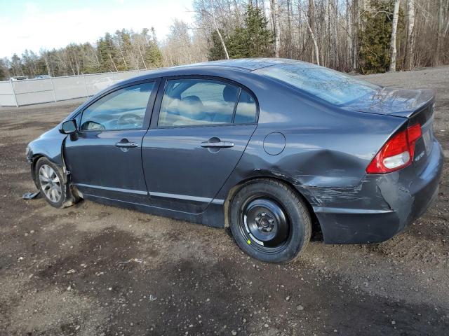 2HGFA1F08BH004012 - 2011 HONDA CIVIC EXL GRAY photo 2