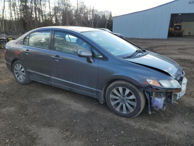 2HGFA1F08BH004012 - 2011 HONDA CIVIC EXL GRAY photo 4