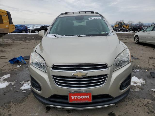 3GNCJPSB8GL256800 - 2016 CHEVROLET TRAX 1LT BEIGE photo 5