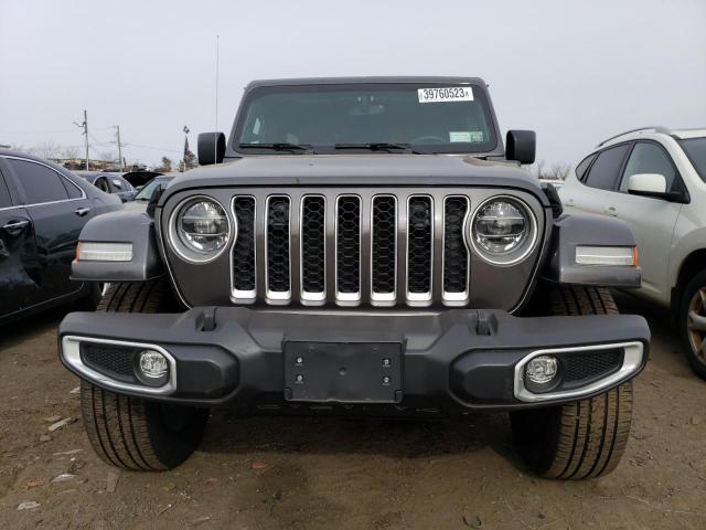1C4JJXP69MW705161 - 2021 JEEP WRANGLER U SAHARA 4XE GRAY photo 5