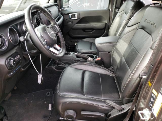 1C4JJXP69MW705161 - 2021 JEEP WRANGLER U SAHARA 4XE GRAY photo 7