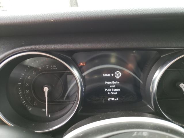 1C4JJXP69MW705161 - 2021 JEEP WRANGLER U SAHARA 4XE GRAY photo 9