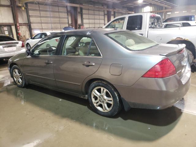 1HGCM56827A217440 - 2007 HONDA ACCORD EX GRAY photo 2