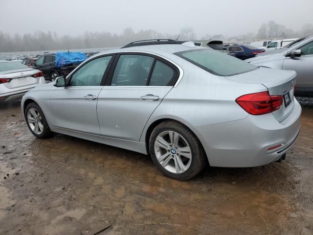 WBA8D9G35HNU64134 - 2017 BMW 330 XI SILVER photo 2