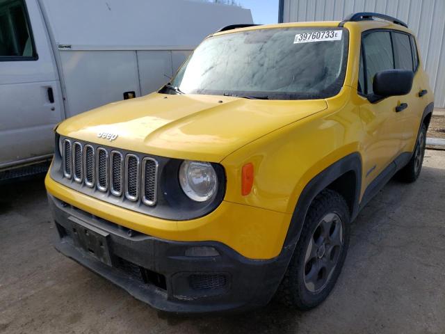 ZACCJAAT4FPC34377 - 2015 JEEP RENEGADE SPORT YELLOW photo 1