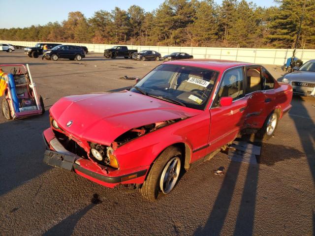 WBAHE631XRGF26362 - 1994 BMW 540 I AUTOMATIC RED photo 1