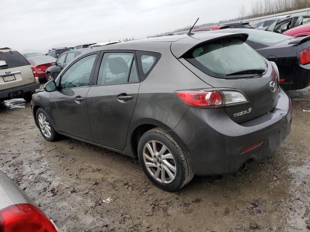 JM1BL1L74D1716432 - 2013 MAZDA 3 I GRAY photo 2