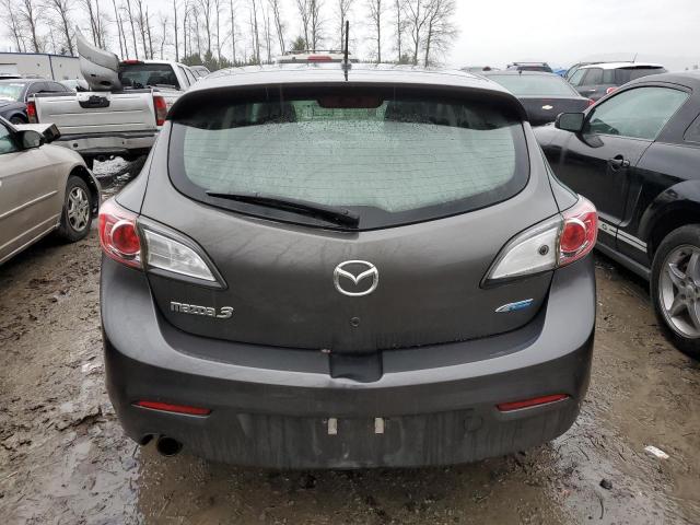 JM1BL1L74D1716432 - 2013 MAZDA 3 I GRAY photo 6