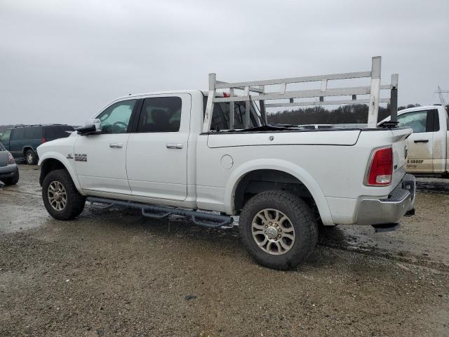 3C6UR5FL0JG177674 - 2018 RAM 2500 LARAMIE WHITE photo 2