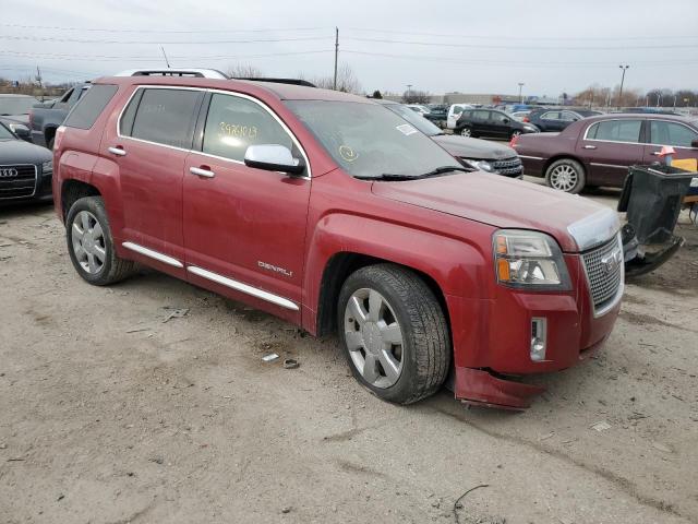 2GKFLZE37D6131324 - 2013 GMC TERRAIN DENALI RED photo 4