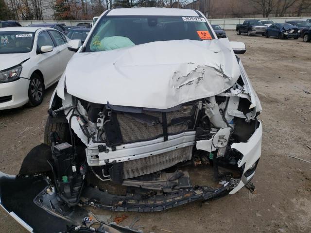 1GNEVGKW1MJ269861 - 2021 CHEVROLET TRAVERSE LT WHITE photo 12