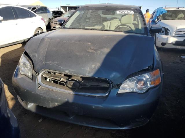 4S3BL626067218864 - 2006 SUBARU LEGACY 2.5I LIMITED BLUE photo 5