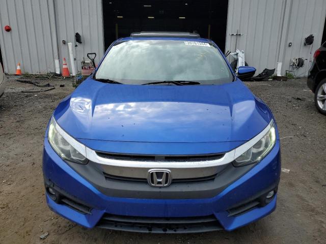 2HGFC3B78GH350853 - 2016 HONDA CIVIC EXL ლურჯი ფოტო 5