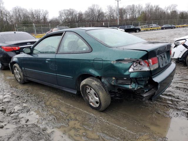 1HGEJ825XXL071517 - 1999 HONDA CIVIC EX GREEN photo 2