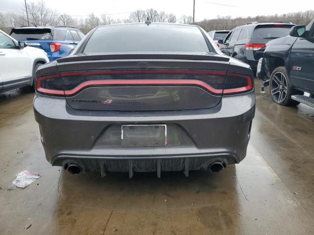 2C3CDXGJ5KH588182 - 2019 DODGE CHARGER SCAT PACK GRAY photo 6
