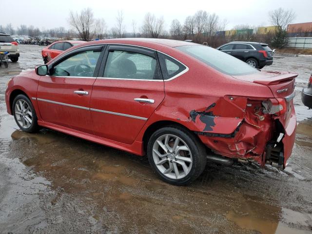 3N1AB7AP8EY279619 - 2014 NISSAN SENTRA S RED photo 2