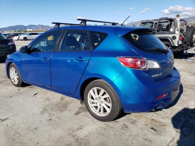 JM1BL1L87C1684356 - 2012 MAZDA 3 I BLUE photo 2